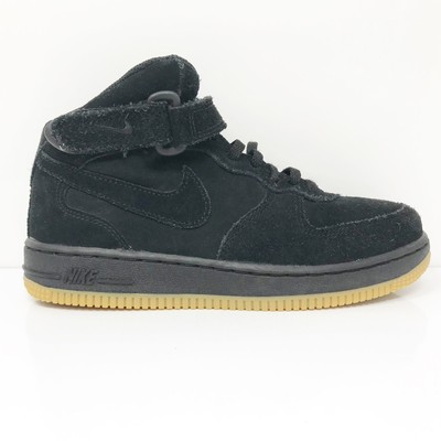 

Nike Boys Air Force 1 Mid LV8 859337-002 Черные баскетбольные кроссовки Кроссовки Размер 2.5Y, Черный, Air Force 1 Mid LV8