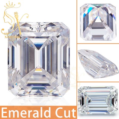 0.3~10CT Fancy Cut Moissanite Loose Stone White H Color VVS With GRA Certificate