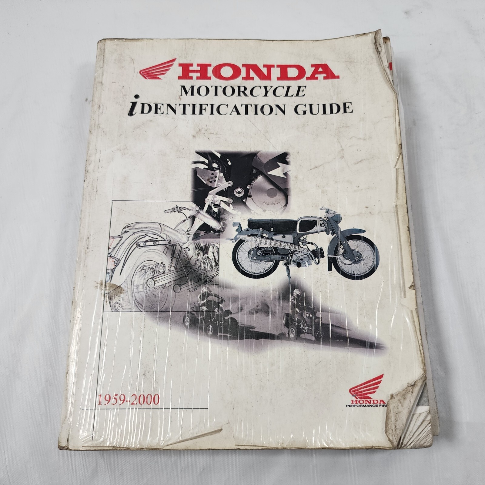 古い書物 Genuine Honda Motorcycle Identification Guide 1959 - 2000 | eBay