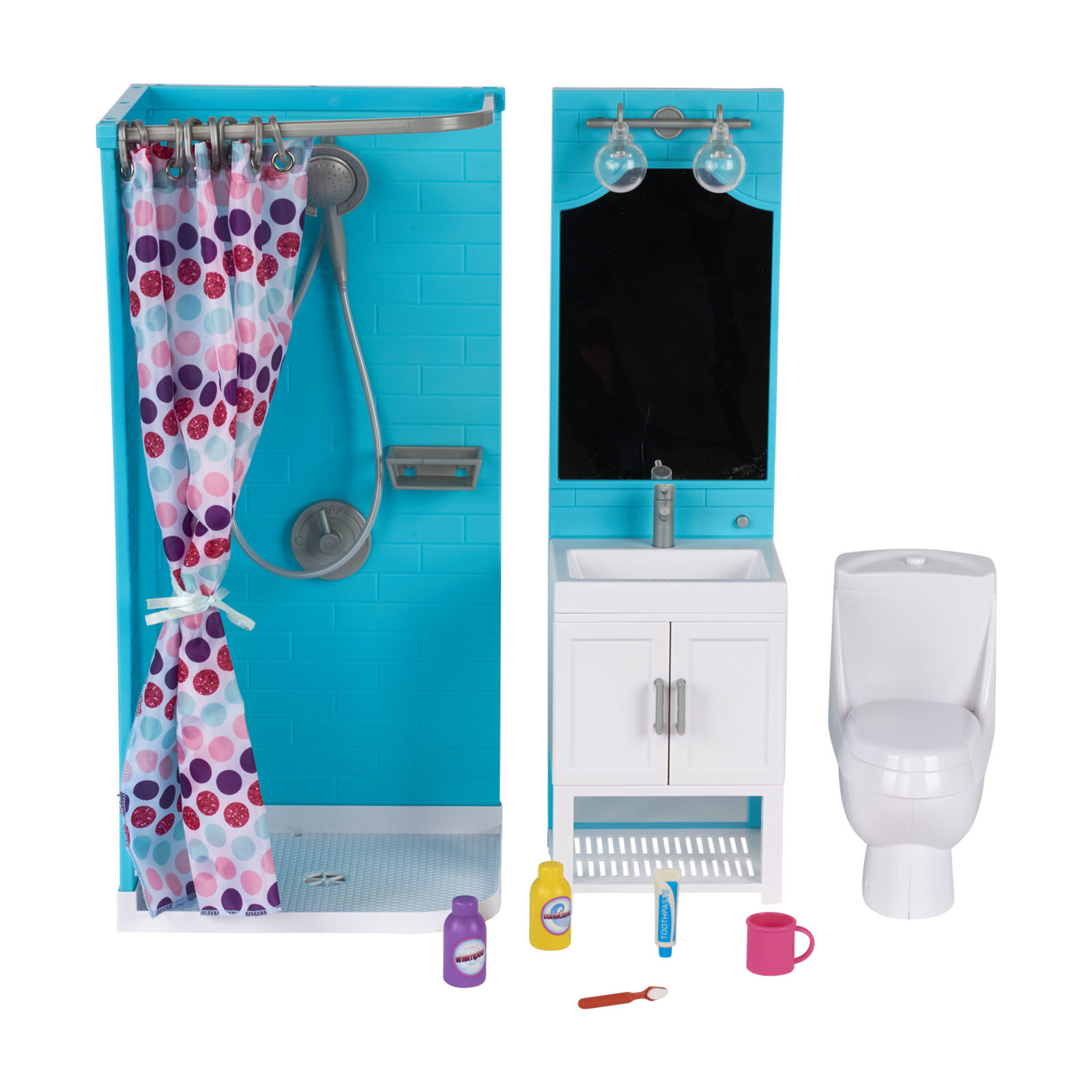 18 inch doll vanity