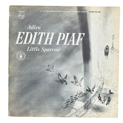 Edith Piaf   Adieu, Little Sparrow (VG/VG) Vinyl Record LP Philips PCC-208