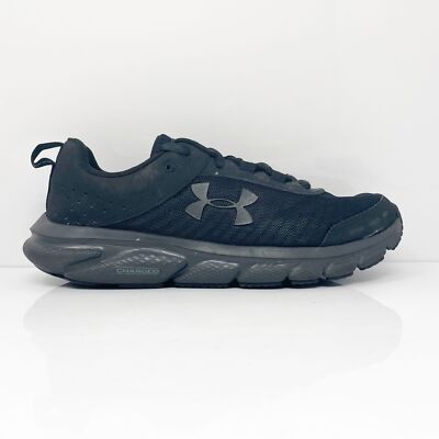 Under Armour Womens Charged Assert 8 3021972 Черные кроссовки для бега Размер 8.5, Черный, Charged Assert 8