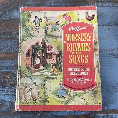 Best Loved Nursery Rhymes and Songs Published by Parents Magazine 1973 Edition