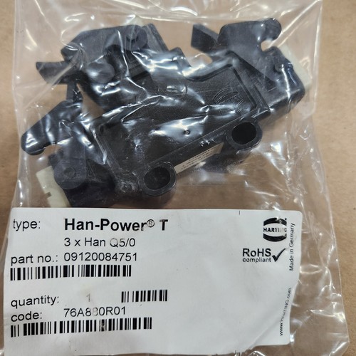 HARTING Han-Power T, 3 X Han Q5/0, 09120084751, New | eBay