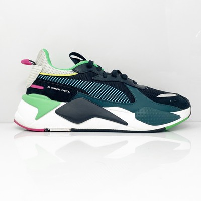 

Puma Boys RS X 369628 01 Черная повседневная обувь Кроссовки Размер 7C, Черный, 369628 01