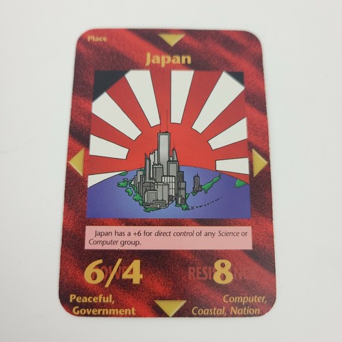 Japan - Illuminati INWO CCG 1995 SJG Steve Jackson Card Game
