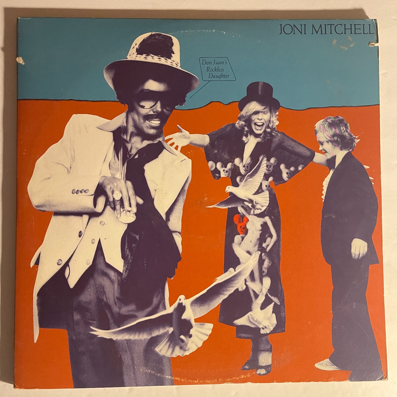 ワールドワイドLP Joni Mitchell Don Juans Reckless Daughter R1701 Asylum Records /00260 VG++! 1st Ed 1976 Joni Mitchell Don Juan's Reckless Daughter