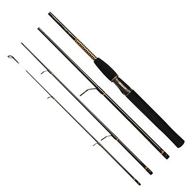 Shakespeare 6ft'6 Ugly Stik Travel Spin 4 Piece Spinning Fishing Rod 5-15g