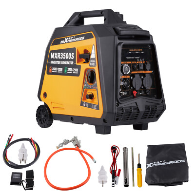 Generatore di corrente inverter 3.5kW 25kg Dual Fuel for feste all'aperto