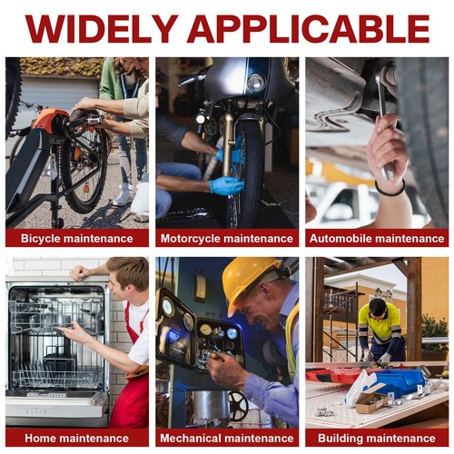 ✅8/12PCS 8-19mm Metric Flexible Head Ratcheting Wrench Combination Spanner Tool 