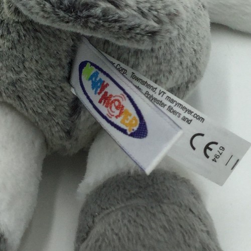 Mary Meyer Gray Red White Heart Owl Plush Soft Toy Stuffed Animal 9