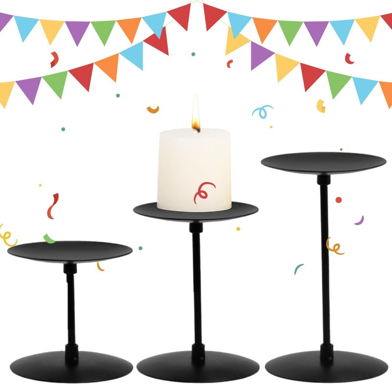 Iron Matte Candle Holders For Pillar Candles Trusted