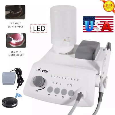 Dental LED Ultrasonic Piezo Scaler Handpiece Bottle For EMS Cavitron Woodpecker