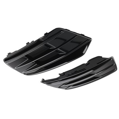 2X Front Bumper Fog Lamp Grille Cover Pair for Audi Q5 80A 2018-2020 80A807679D
