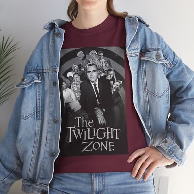 The Twilight Zone (1964) Series T-Shirt Science Fiction Fantasy TV Rod Serling