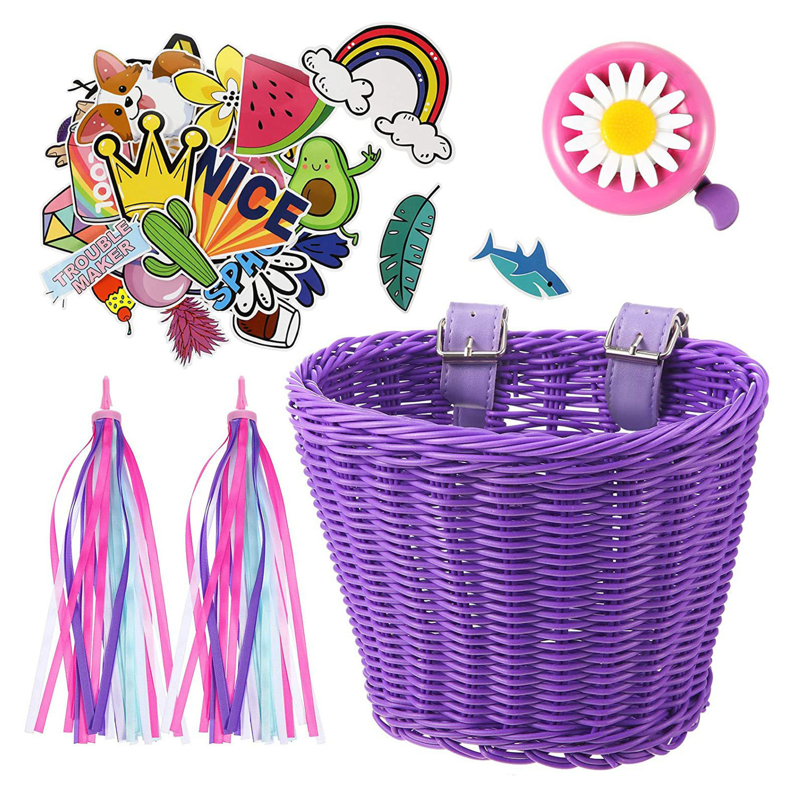 Basket Tassels Streamers Set