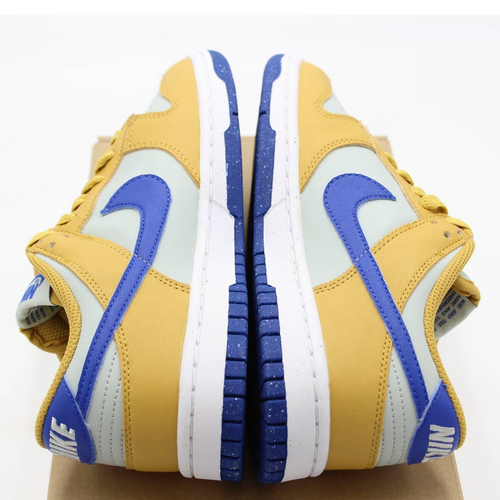 Pre-owned Nike Wmns Dunk Low Next Nature "wheat Gold Royal" Size 6.5 Style Dn1431 700