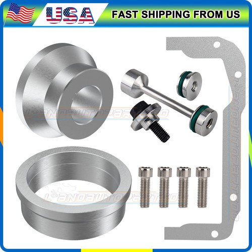 Front and Rear Oil Pan Alignment Tool and Suction Line Diverter For LS Engines