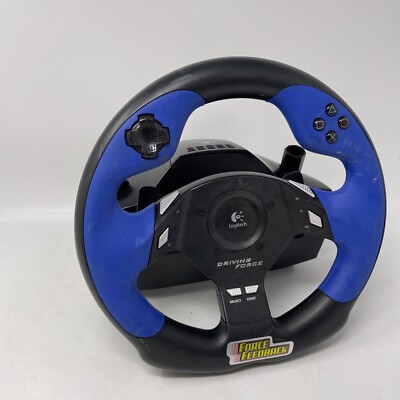 Logitech Driving Force Feedback E-UC2 Steering Wheel Only for PS2/PS3/PC USB