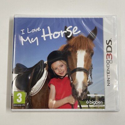 NEUF NEW i love my horse équitation chevaux nintendo 3DS compatible 2DS