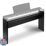 STRICH SKT-L200 88 Keys Digital Piano Keyboard Stand, Wooden Furniture Stand Heavy Duty, Compatible for YAMAHA P225B/P143/ P145/P223 (Classic Black)