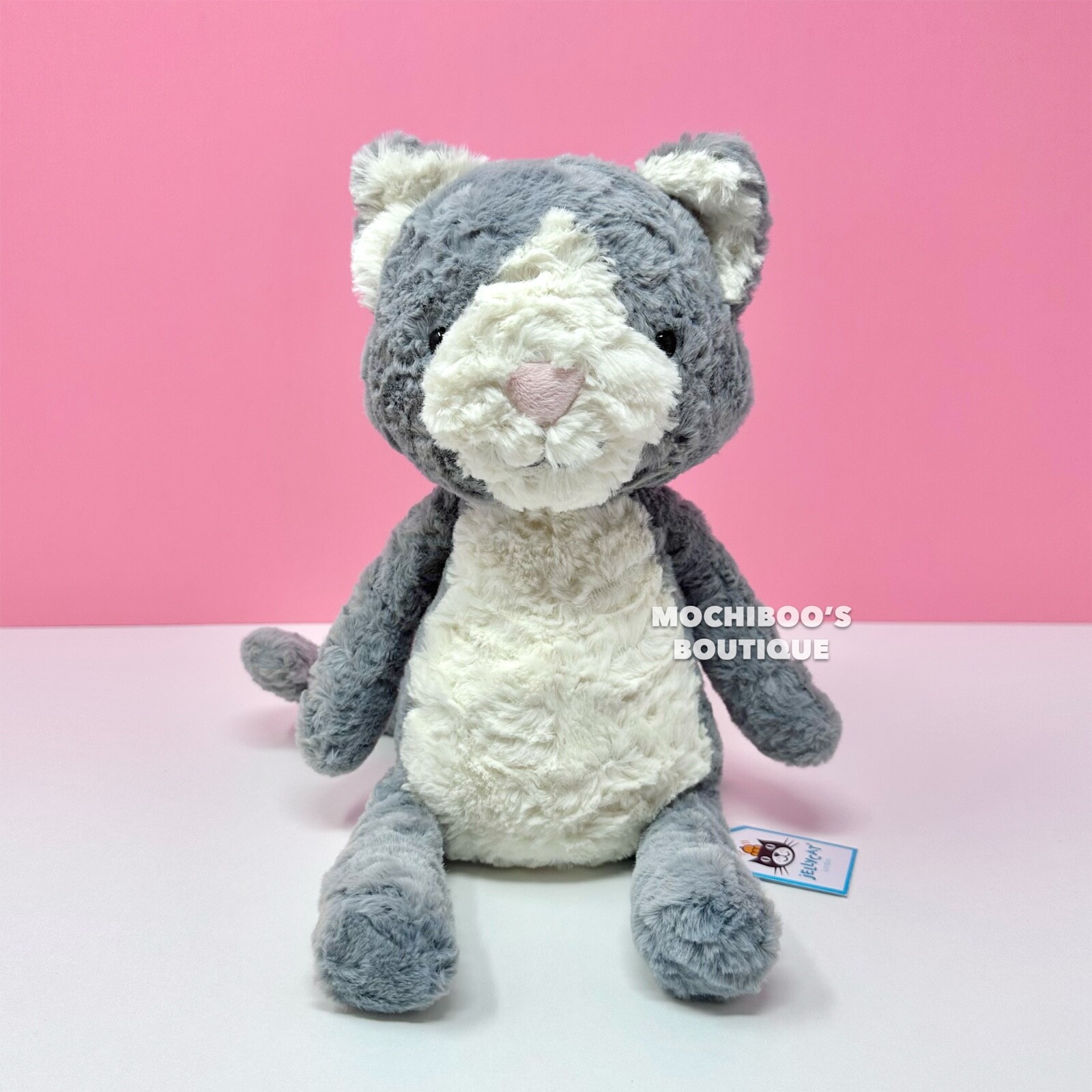 新品廃番ジェリーキャットネコcat ねこ猫ぬいぐるみTuffet