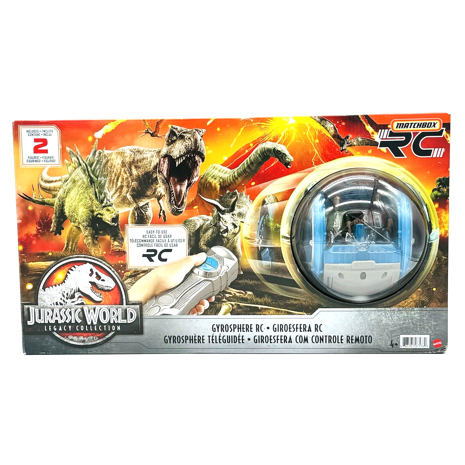 Jurassic World Park Legacy Collection GYROSPHERE RC Remote Control Vehicle NEW eBay