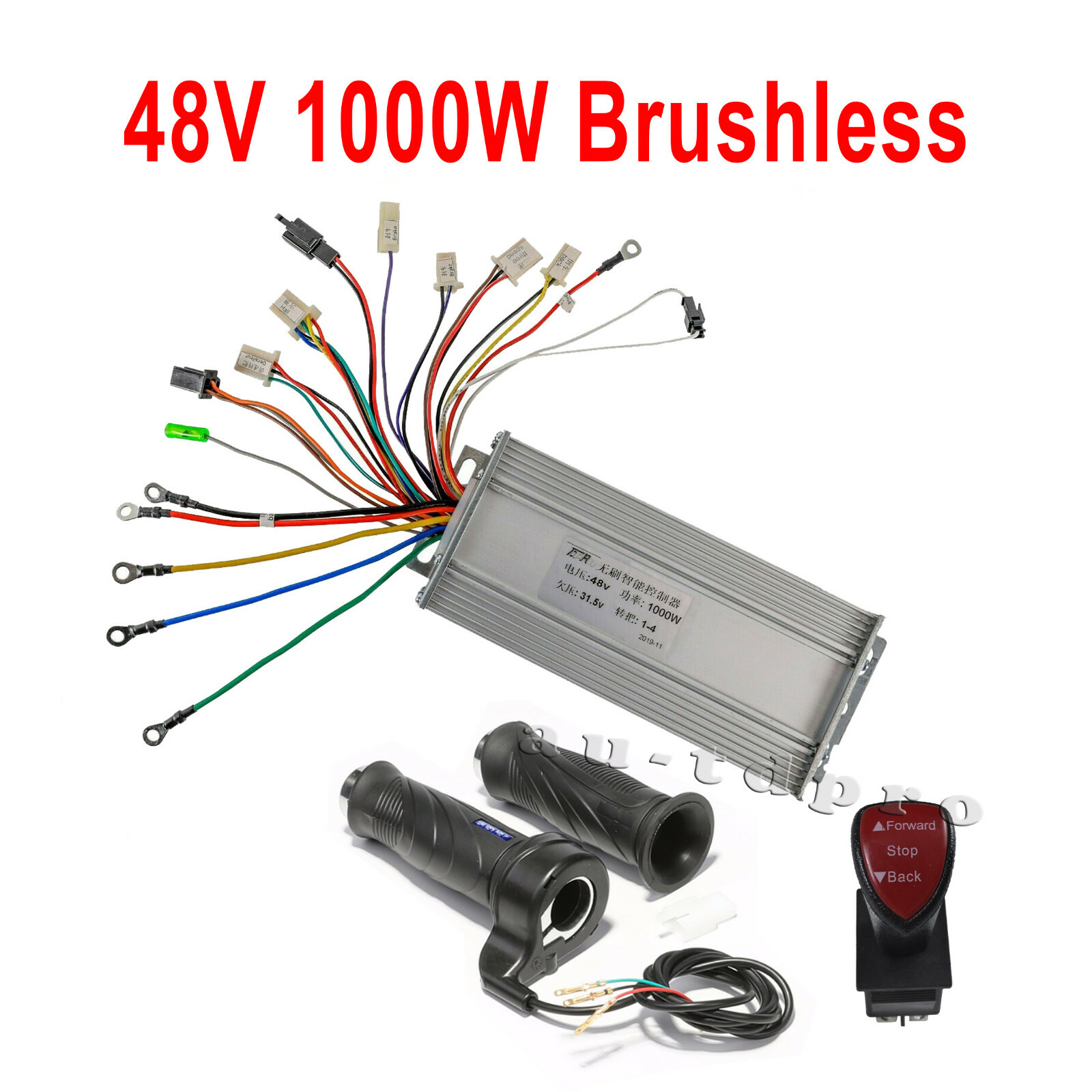電動自転車用コントローラー 48V 1000W 48V 1000W Brushless Speed Controller Forward Reverse Switch