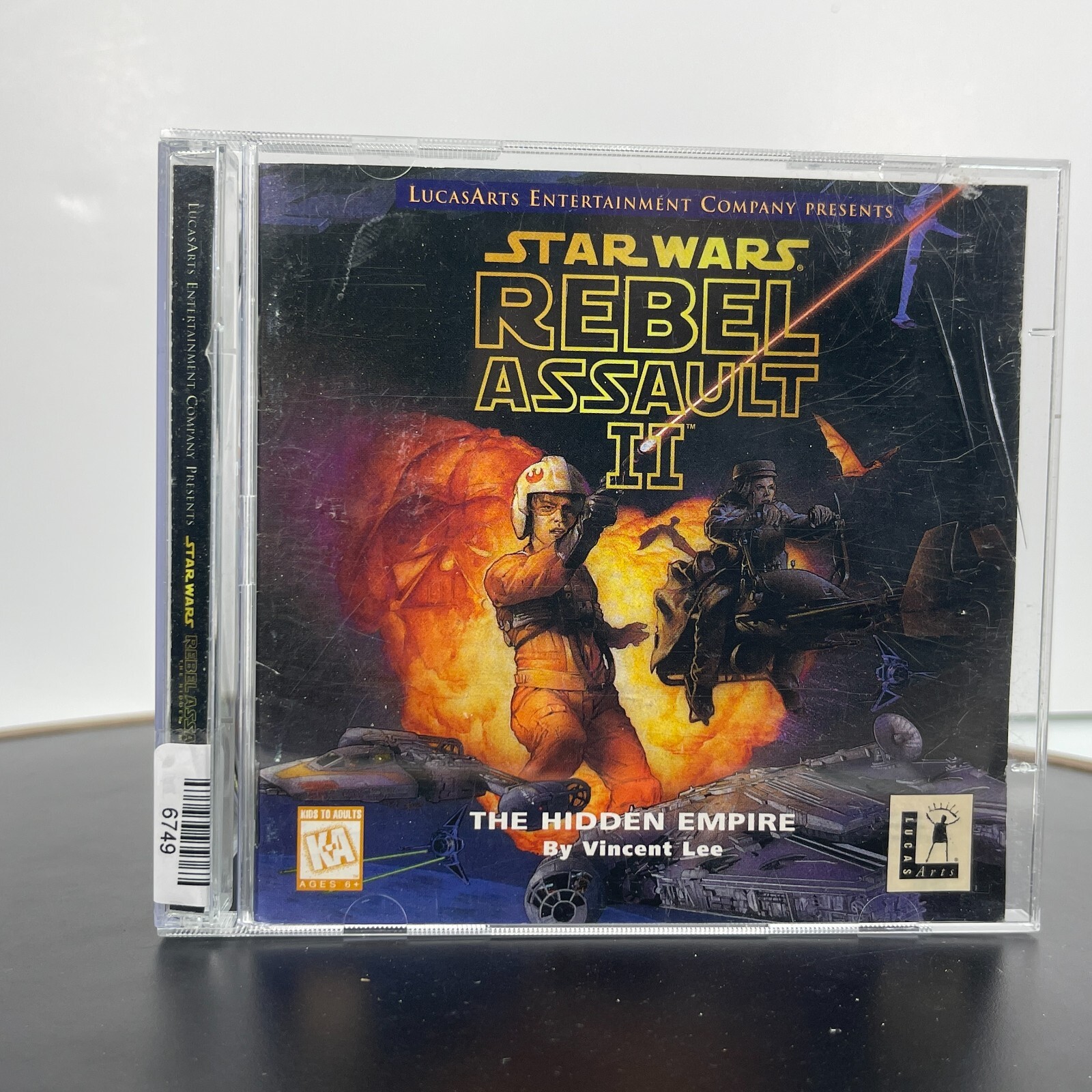 Star Wars Rebel Assault 2 II Windows PC The Hidden Empire