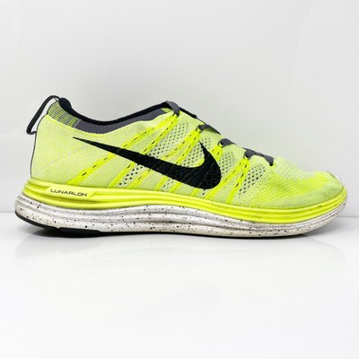 Nike Womens Flyknit One Plus 554888-701 Зеленые кроссовки для бега Размер 9,5