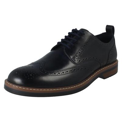 Mens Clarks 'Aldwin Limit' Leather Smart Casual Lace Up Brogue Shoes - G Fit