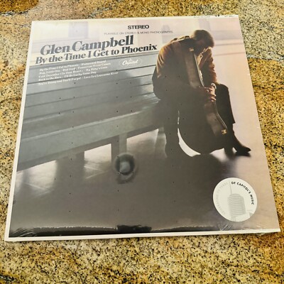 GLEN CAMPBELL By The Time I Get To Phoenix CAPITOL RECORDS Sealed 180 Gram LP
