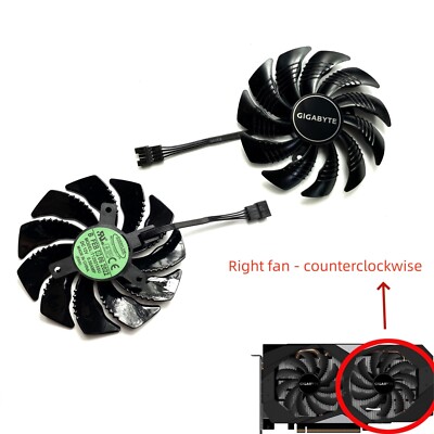 Gigabyte RTX2060 OC D6  RTX2060 GTX 1660 SUPER Cooling Fan GPU Video Cards Fans