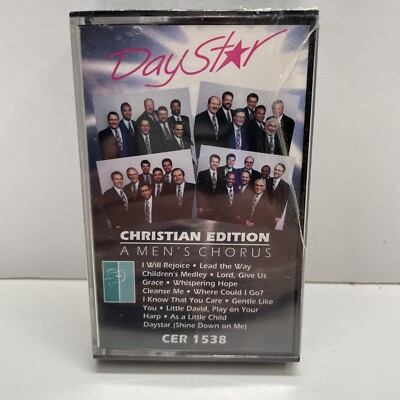 Vtg 1997 Day Star Christian Edition  A Men's Chorus Cassette New
