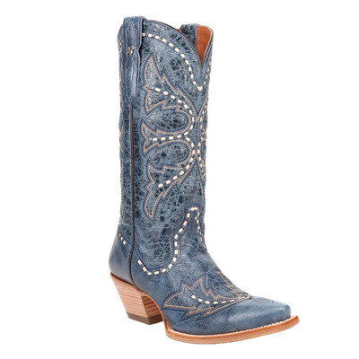 Dan Post Ladies Mesa Leather Blue Western Boots DP7019