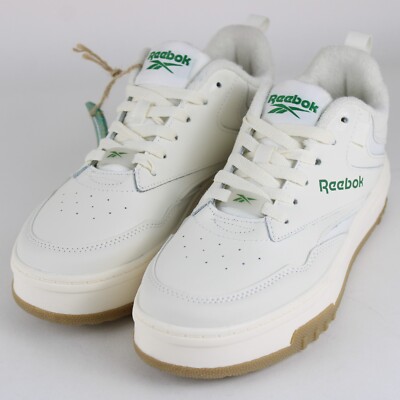 Reebok Women's Club C Revenge Plus Shoes White/Green 30240WCG