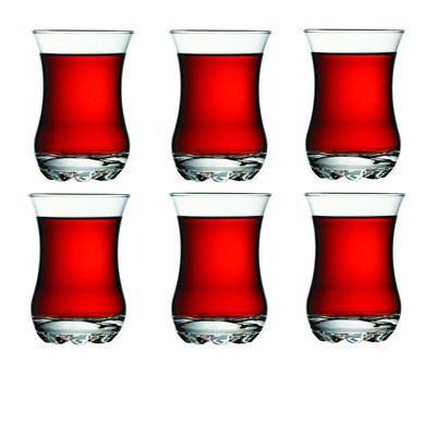 Pasabahce Sylvania 42411 - 6 Pièce Turc Jeu de Verres à Thé Orientale Thé