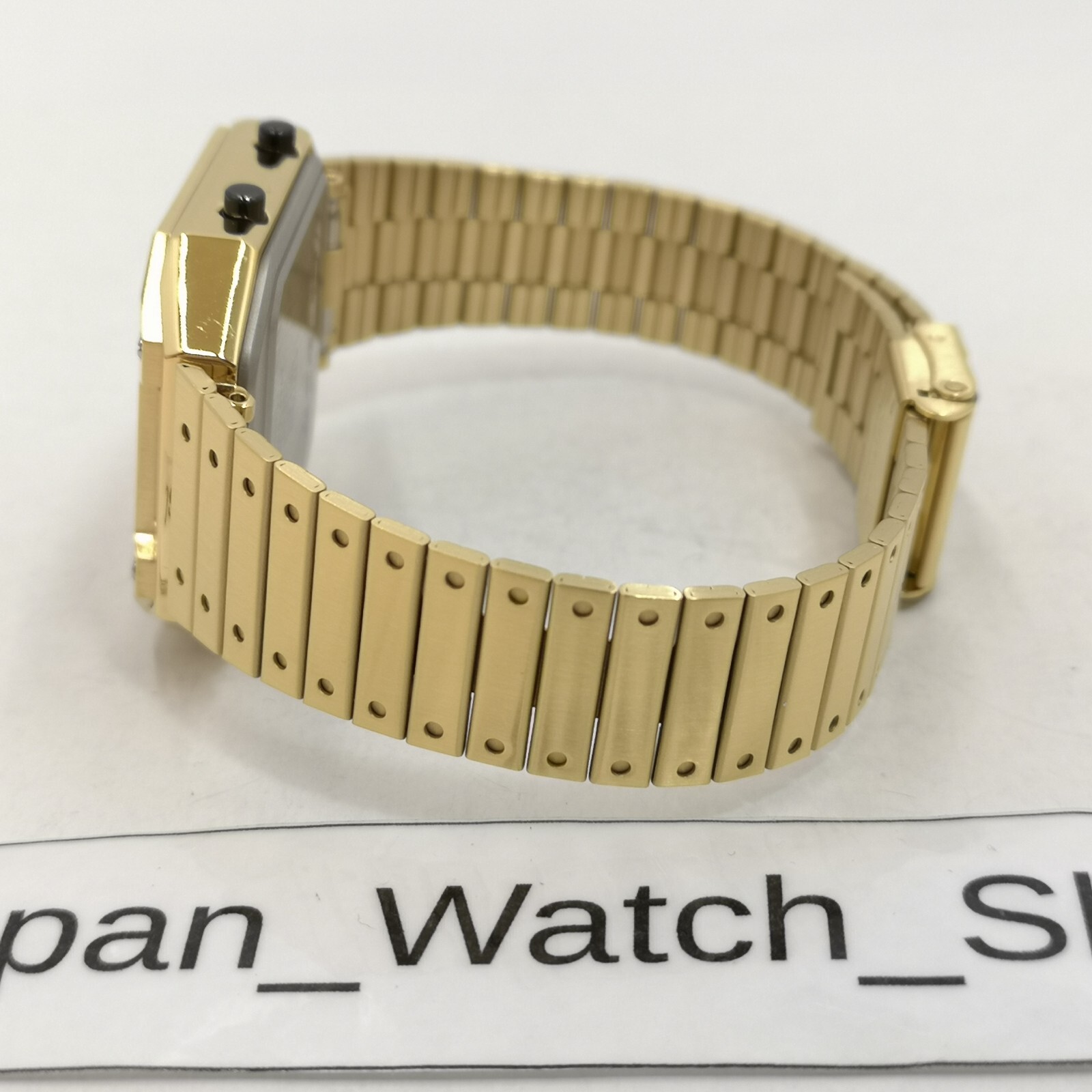 Pre-owned Citizen Record Label Jg2122-60w Gold Chronograph Men's Watch In Box