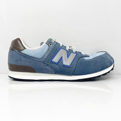 

New Balance Boys 574 KL574U2G Синие повседневные кроссовки Размер 6,5 м, Синий, 574
