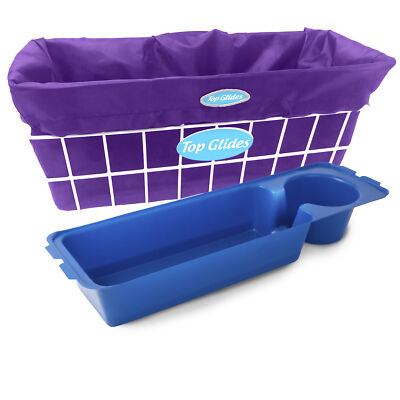 BUNDLE: Premium Wire Walker Basket with Washable Basket Liner - All Colors
