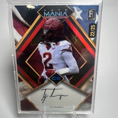 Tj Tampa Auto Mania Football Wild Card Rookie 22/25
