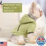 Dog Sweater Spring Dog Clothes for Small Dogs Boy Girl Pet Hoodies for Dogs Coats Dog Sweatshirt for Chihuahua Yorkie Cat Sweater Dog Costumes, XXS, Green