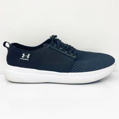 Under Armour Mens Charged 24 7 1302497-001 Черные кроссовки для бега Размер 8,5, Черный, Charged 24 7
