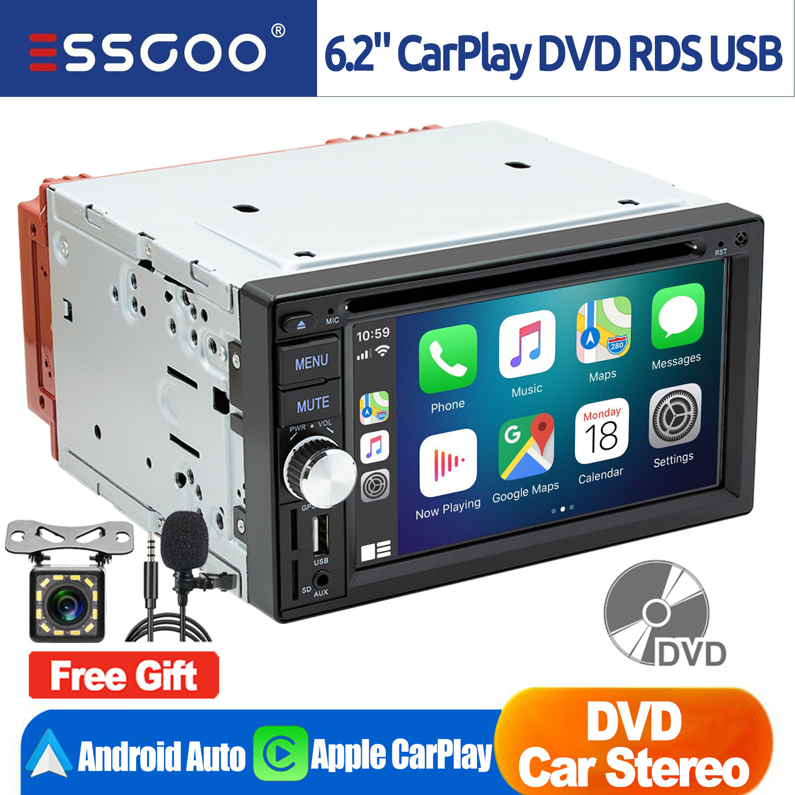 Touch Screen Fm Mic Camera