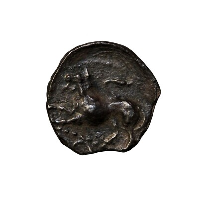 Campania Phistelia 325-275 BC Silver Obol Ancient Greek Coin