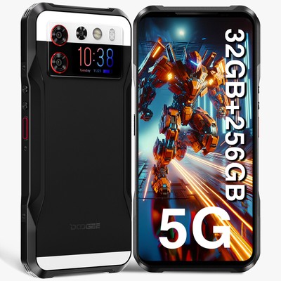 DOOGEE V20S 6.43'' 5G Outdoor Handy Smartphone 32GB+256GB Rear Display Android13