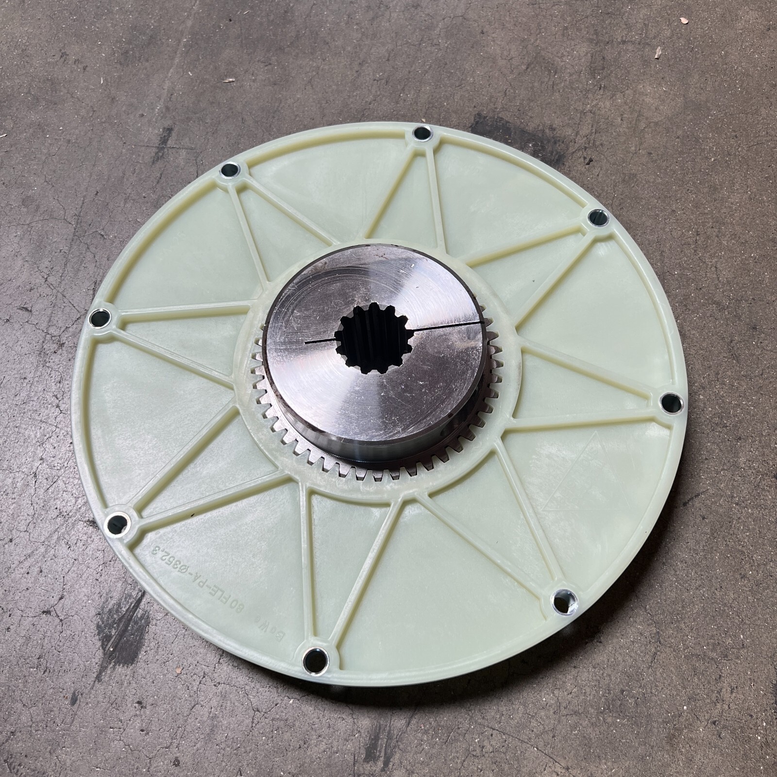 KSJ12610 KSJ12612 FLANGE WITH HUB FITS FOR CASE CX350B