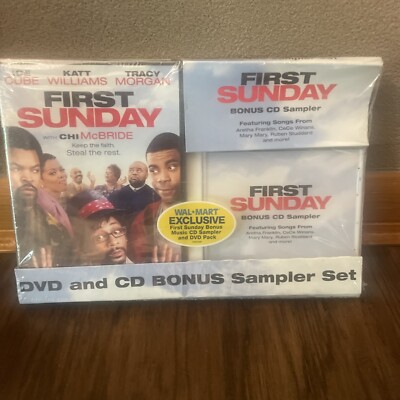 First Sunday DVD and CD bonus sampler set Brand New Factory Sealed