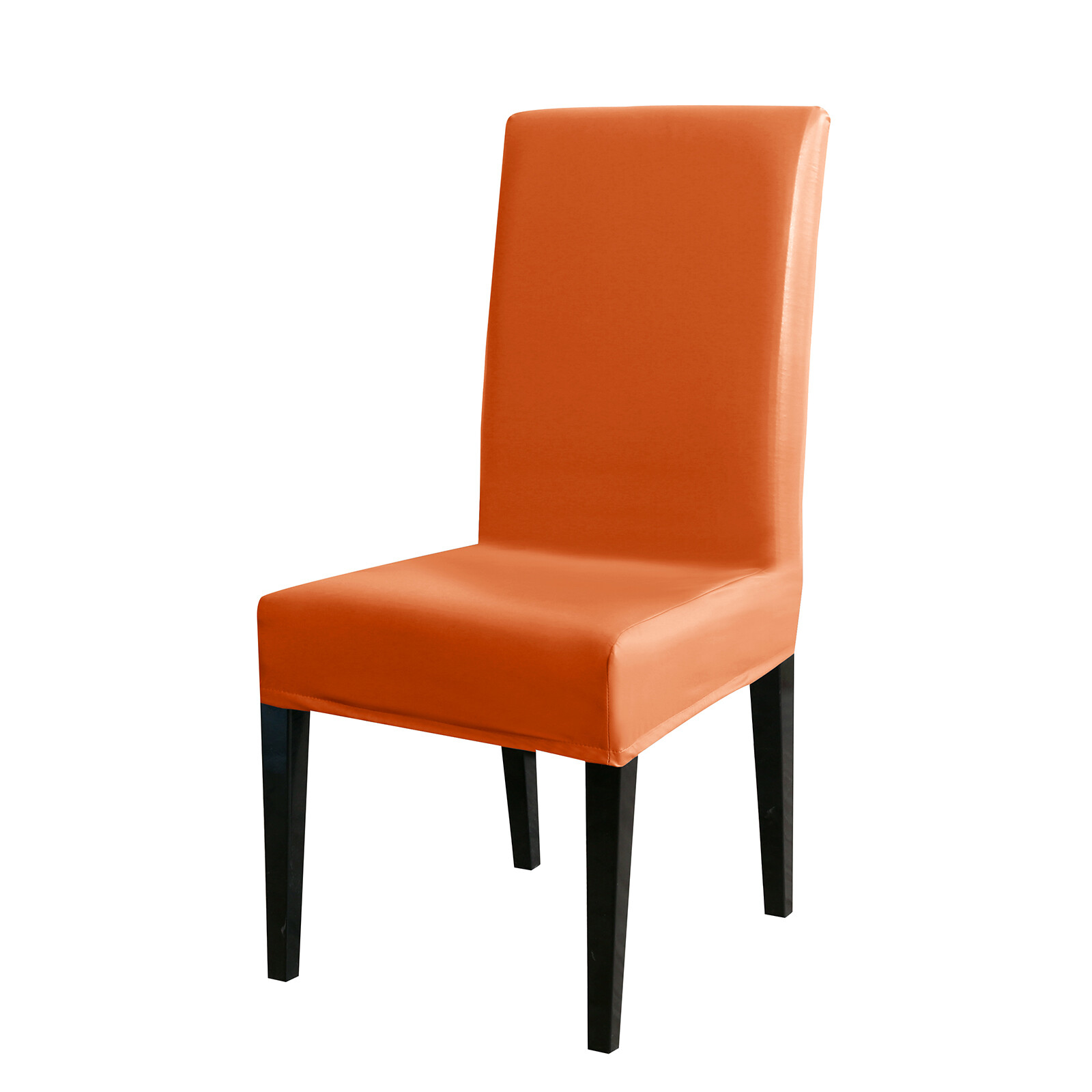 Waterproof PU Leather Dining Chair Covers Stretch Wedding Home Seat Protector US