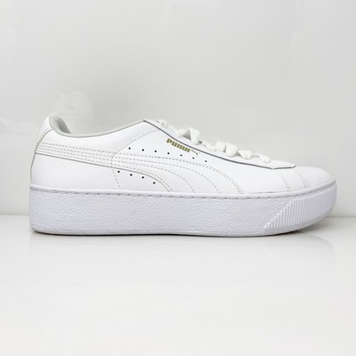 

Puma Womens Vikky Platform 364724 01 Белая повседневная обувь Кроссовки Размер 9,5, Белый, Vikky Platform
